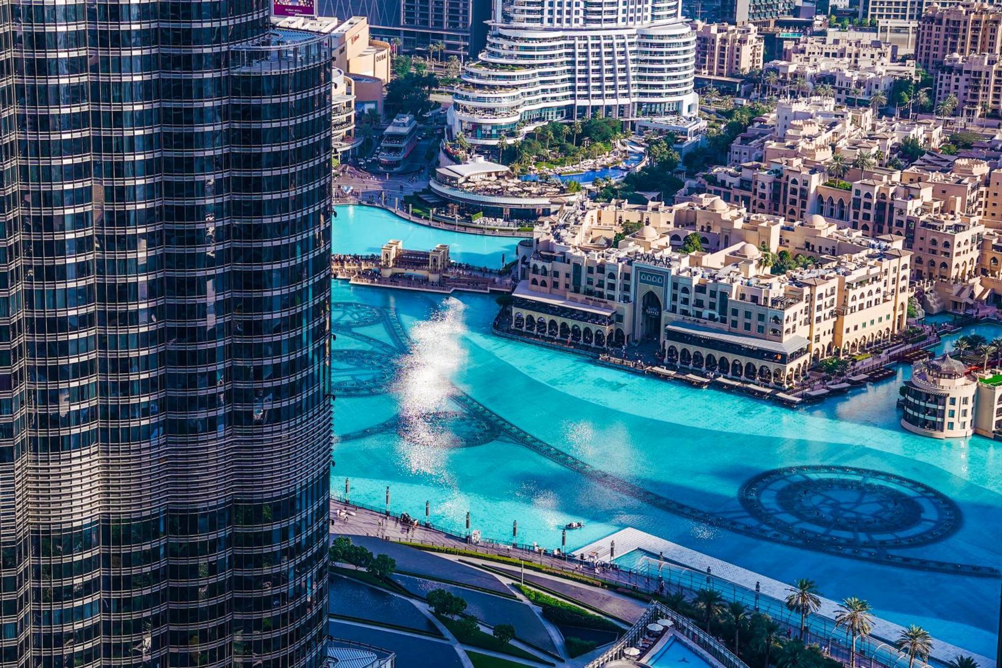 The Closest Building To Burj Khalifa With Fountain View In Address Opera Residence Dubai Esterno foto